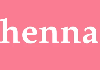 Synonym henna
