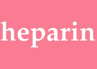 Synonym heparin