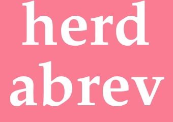 Synonym herdabrev