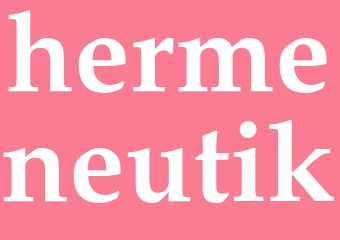 Synonym hermeneutik