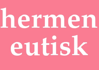 Synonym hermeneutisk