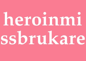 Synonym heroinmissbrukare