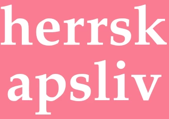Synonym herrskapsliv