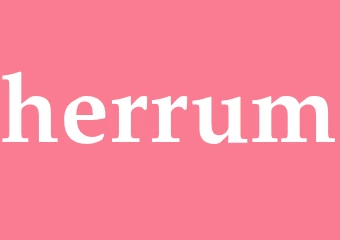 Synonym herrum