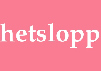 Synonym hetslopp