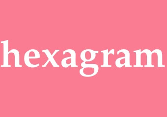 Synonym hexagram
