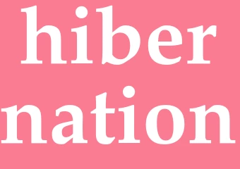 Synonym hibernation
