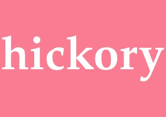 Synonym hickory