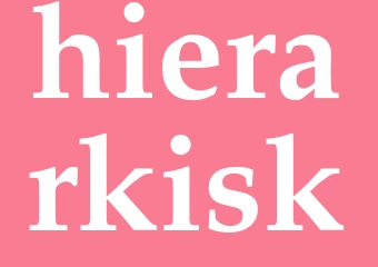 Synonym hierarkisk