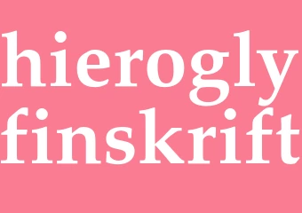 Synonym hieroglyfinskrift