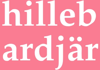 Synonym hillebardjär