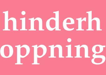 Synonym hinderhoppning