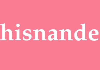 Synonym hisnande