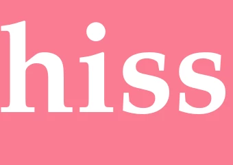 Synonym hiss