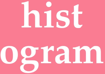 Synonym histogram