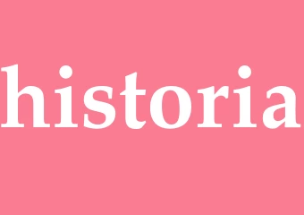 Synonym historia