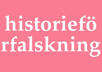 Synonym historieförfalskning