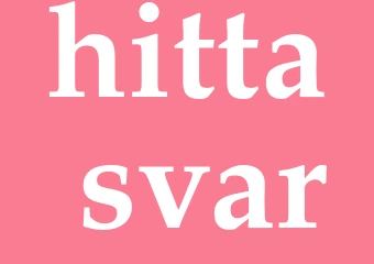 Synonym hitta svar