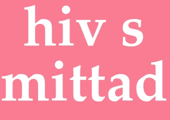 Synonym hiv-smittad