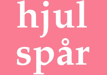 Synonym hjulspår