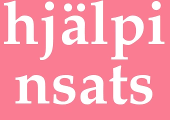 Synonym hjälpinsats