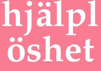 Synonym hjälplöshet