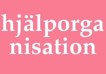 Synonym hjälporganisation
