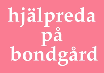 Synonym hjälpreda på bondgård
