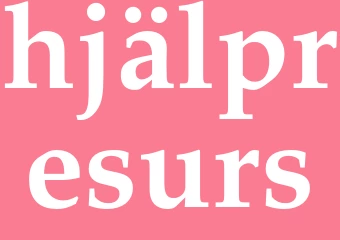 Synonym hjälpresurs