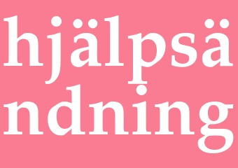 Synonym hjälpsändning