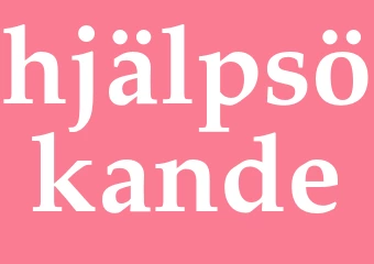 Synonym hjälpsökande