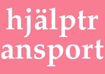Synonym hjälptransport