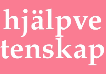 Synonym hjälpvetenskap