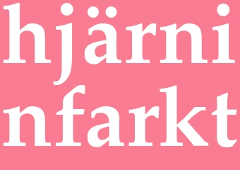 Synonym hjärninfarkt
