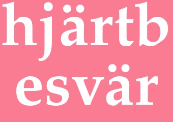 Synonym hjärtbesvär