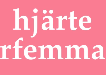 Synonym hjärterfemma