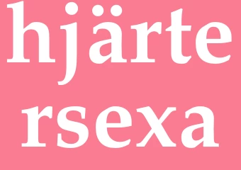 Synonym hjärtersexa