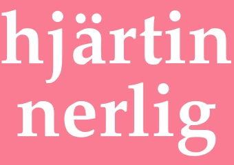 Synonym hjärtinnerlig