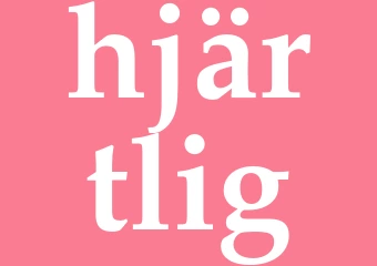 Synonym hjärtlig