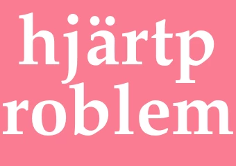 Synonym hjärtproblem