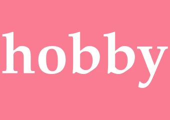 Synonym hobby