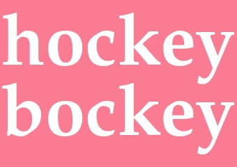 Synonym hockeybockey