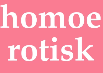 Synonym homoerotisk