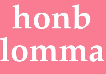 Synonym honblomma