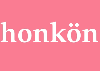 Synonym honkön