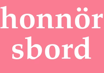 Synonym honnörsbord