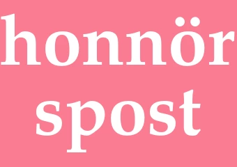 Synonym honnörspost
