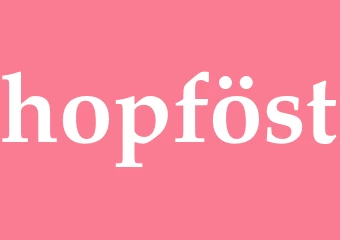 Synonym hopföst