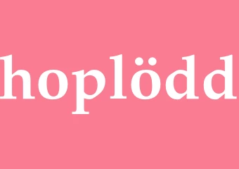 Synonym hoplödd