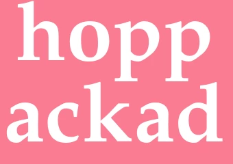 Synonym hoppackad